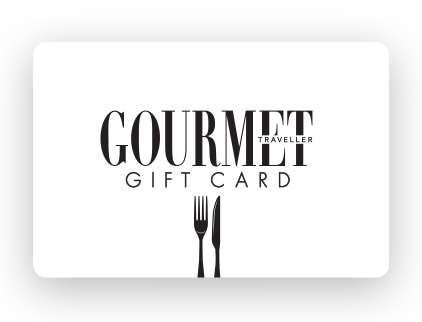 Gourmet Traveller Restaurant Gift and  eGift Card