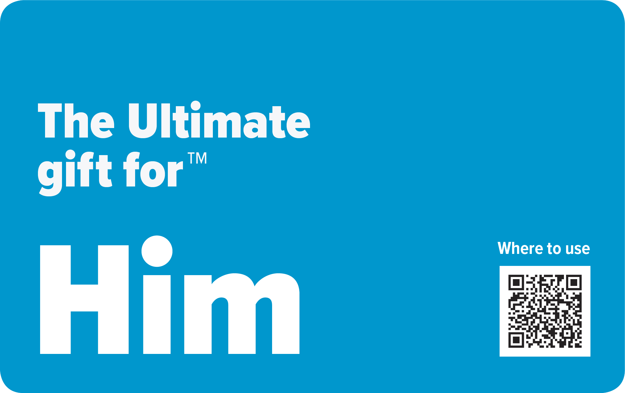 Ultimate Him Gift Card