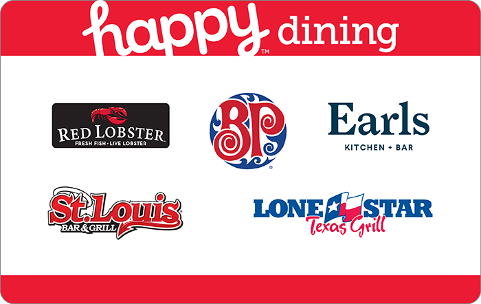 Happy Dining Ontario Gift Card