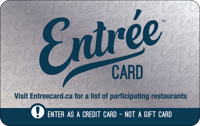 Entree Card