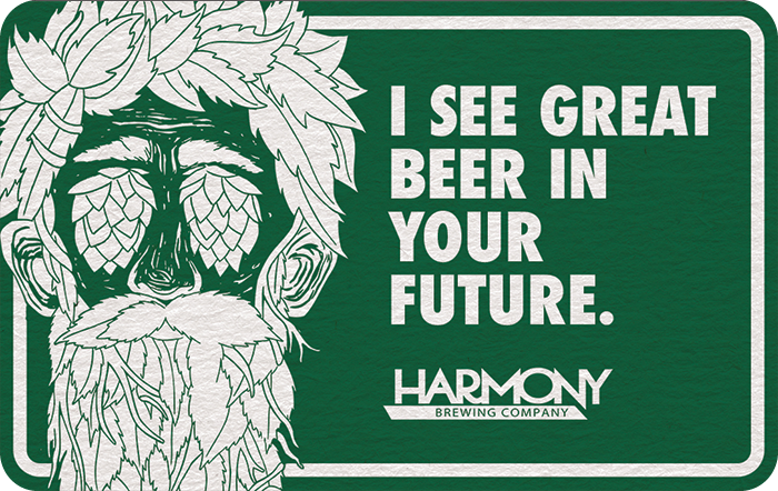 Harmony Brewing Company Gift Card