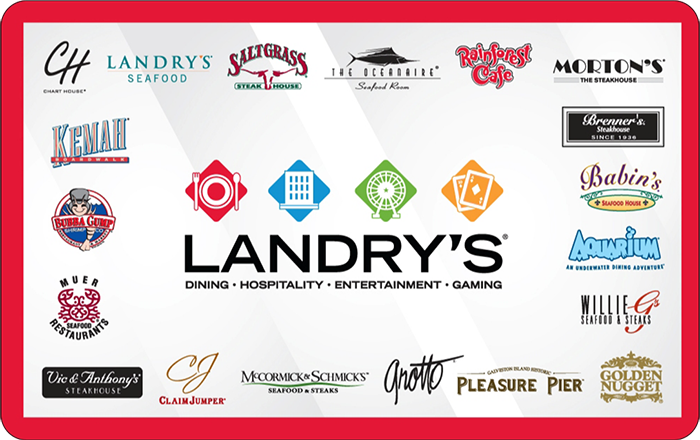 Landry’s Restaurants Gift Card