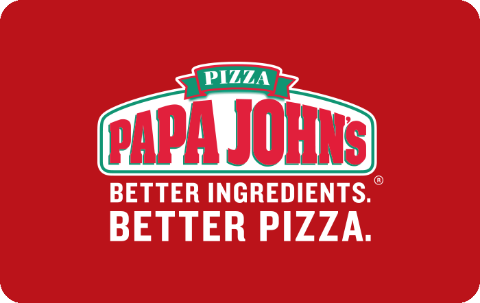 Papa John’s Pizza Gift Card