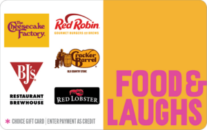 Food Laughs Gift Card