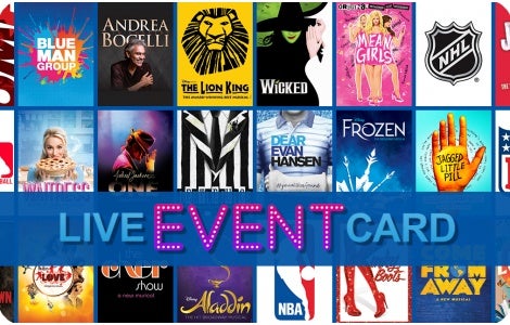 Live Event Gift Card