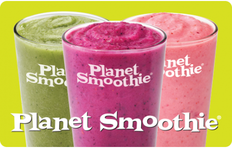 Planet Smoothie Gift Card